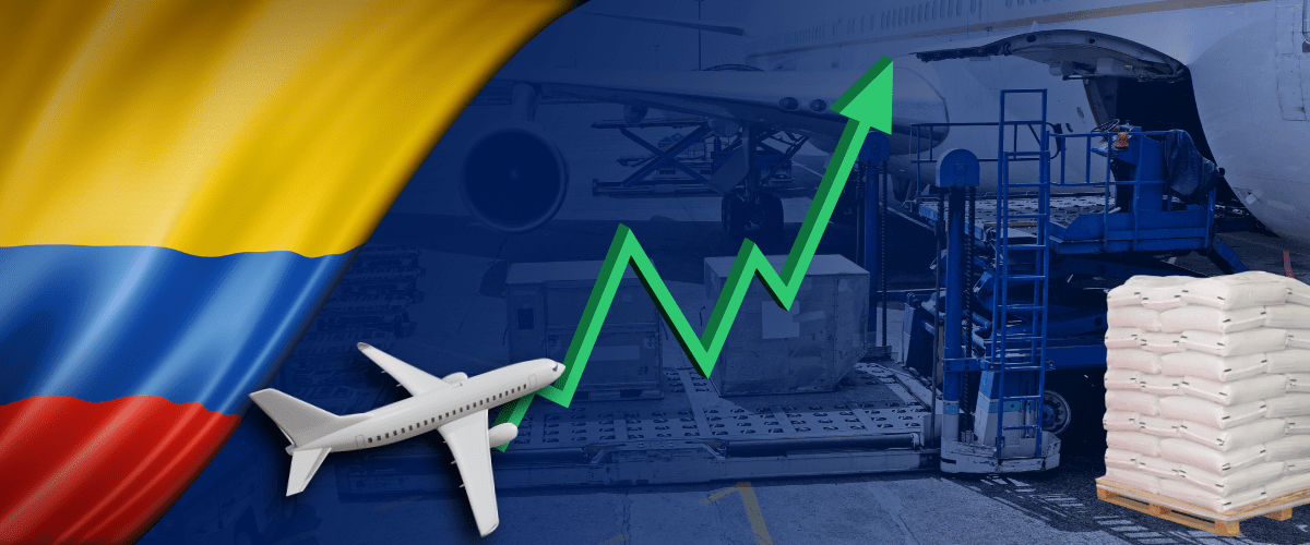 Colombia Aumentó su Carga Aérea